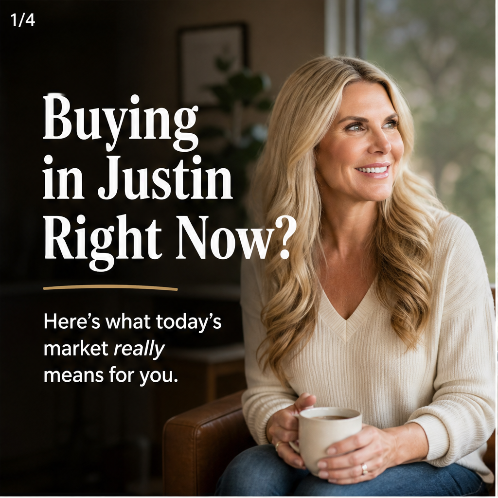 Justin Buyers Have Leverage—But Good Homes Still Move